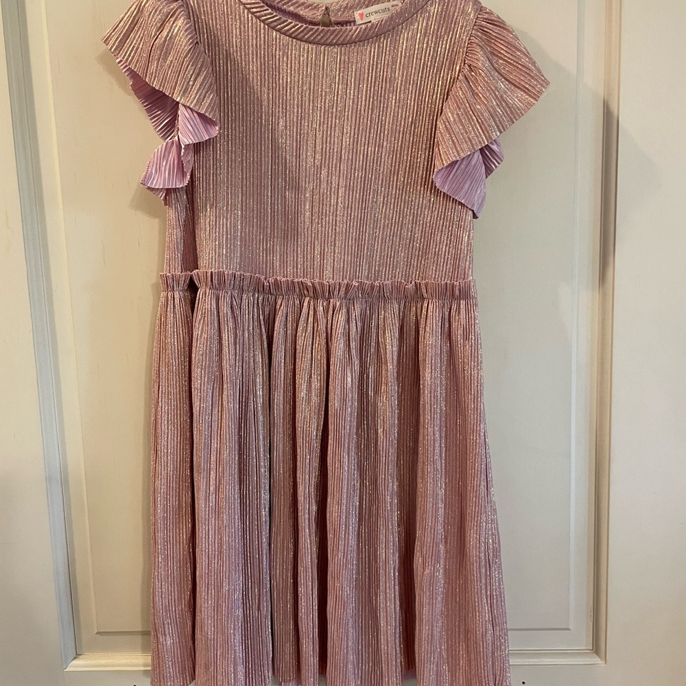 Crewcuts Shimmering Pink and Lavender Dress